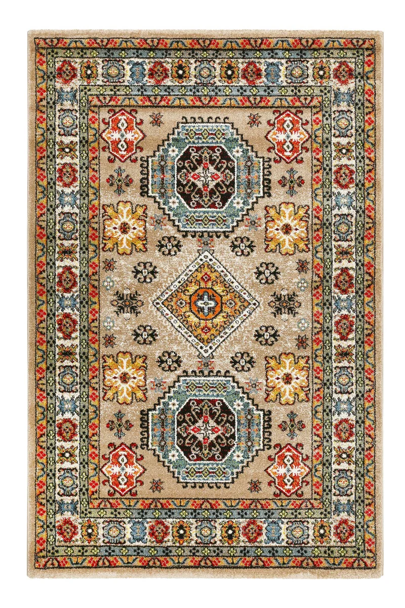 Teppich Beige Sand Kurzflor "Majorelle" WECONhome