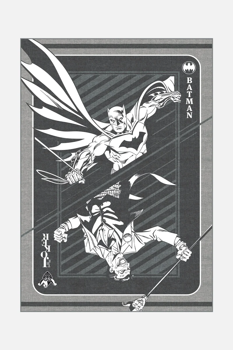 Batman™ Joker Grau Teppich