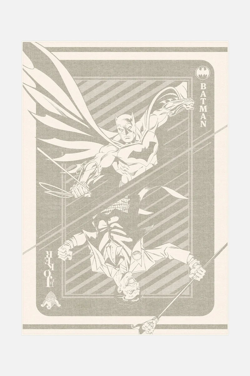 Batman™ Joker Beige Teppich
