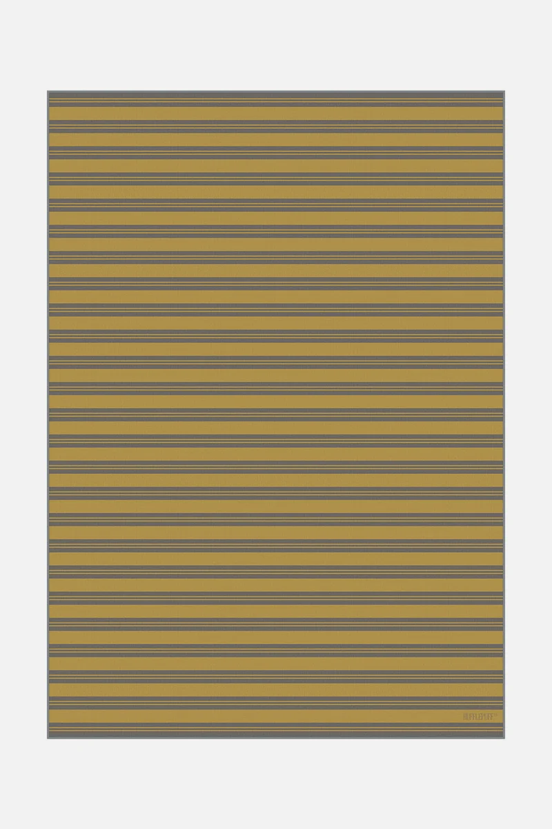 Harry Potter™ Streifen Hufflepuff Teppich