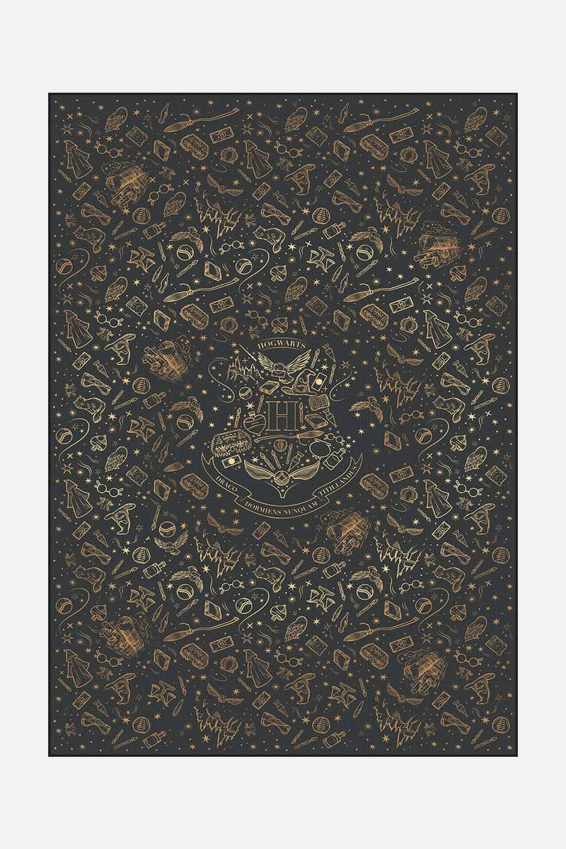 Harry Potter™ Hogwarts Gold Teppich