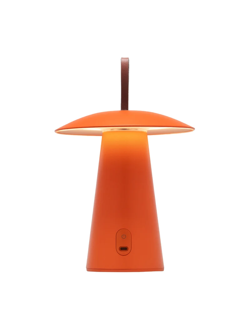 LED Tischleuchte, Orange