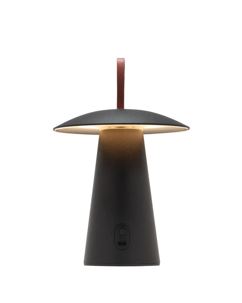 LED Tischleuchte, Schwarz
