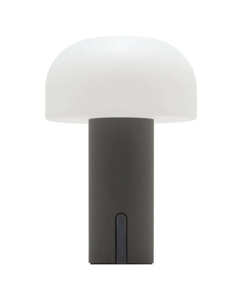 LED Tischlampe, Grau