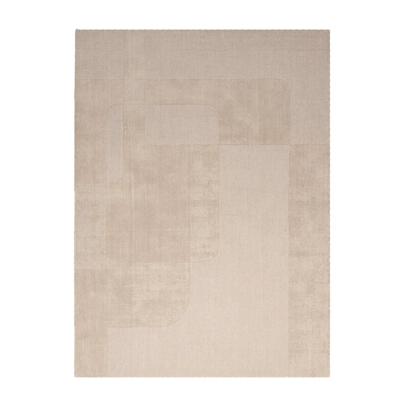 Wollteppich - Giselle Abstrakt Beige