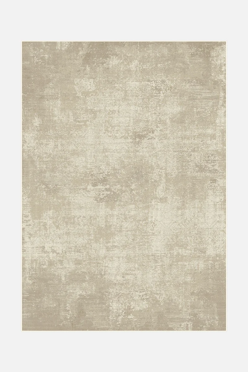 Asche Beige Teppich