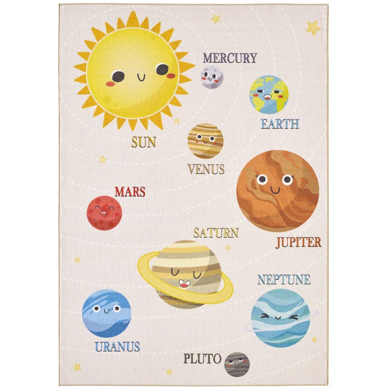 Carpettex Kinderteppich Babyteppich Rutschfest Weich Antiallergen