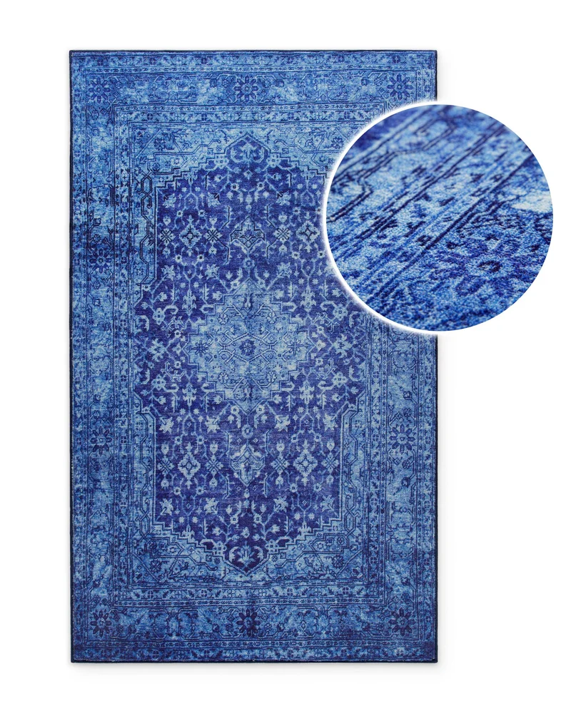 Badteppich Blau Multi "Ralph" WECONhome
