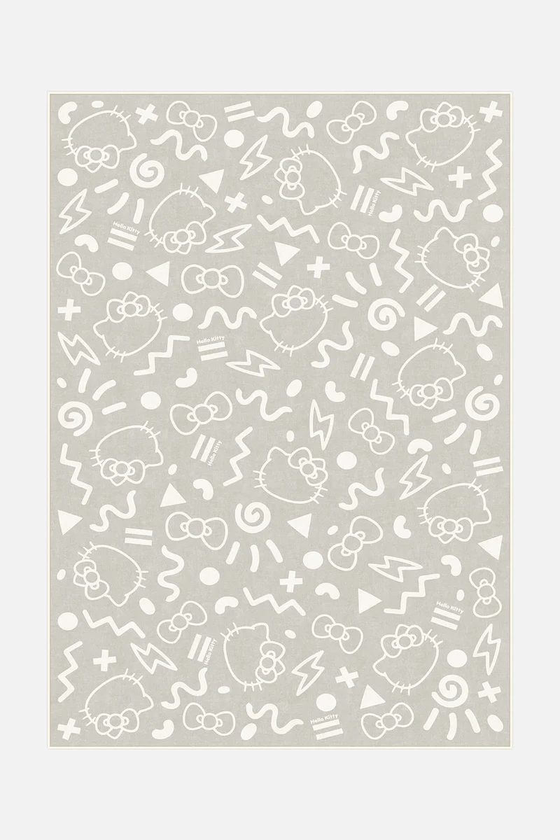 Hello Kitty Comic Natur Teppich