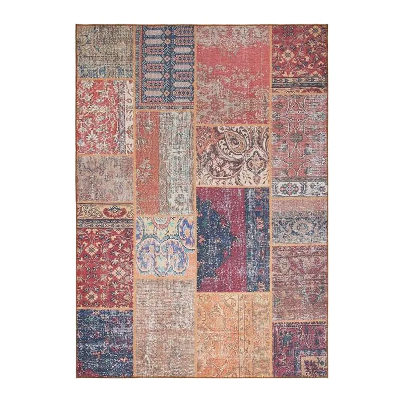 Teppich Patchwork - Moods Rot No.16