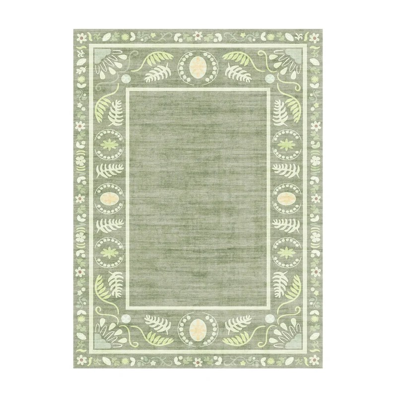 Outdoor-Teppich - Maui Border Grün