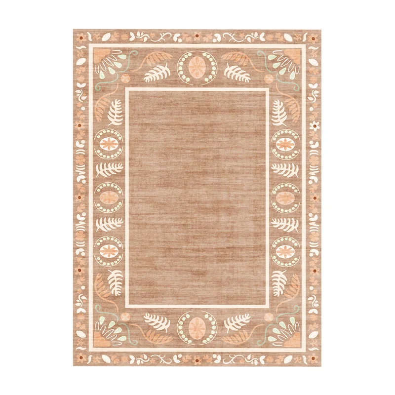 Outdoor-Teppich - Maui Border Terrakotta