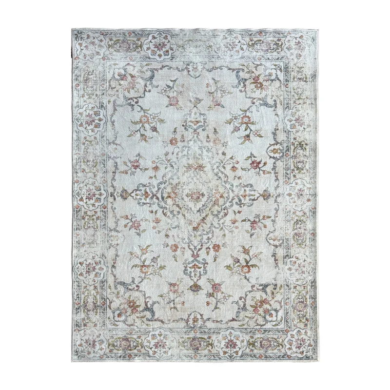 Teppich Vintage - Ember Medaillon Bunt