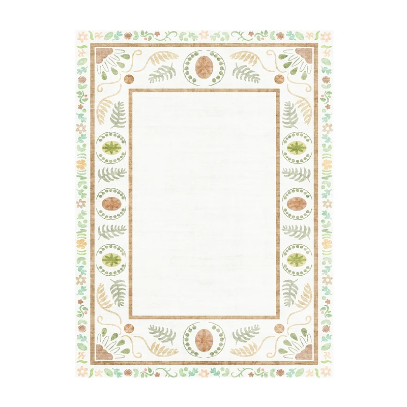 Outdoor-Teppich - Maui Border White