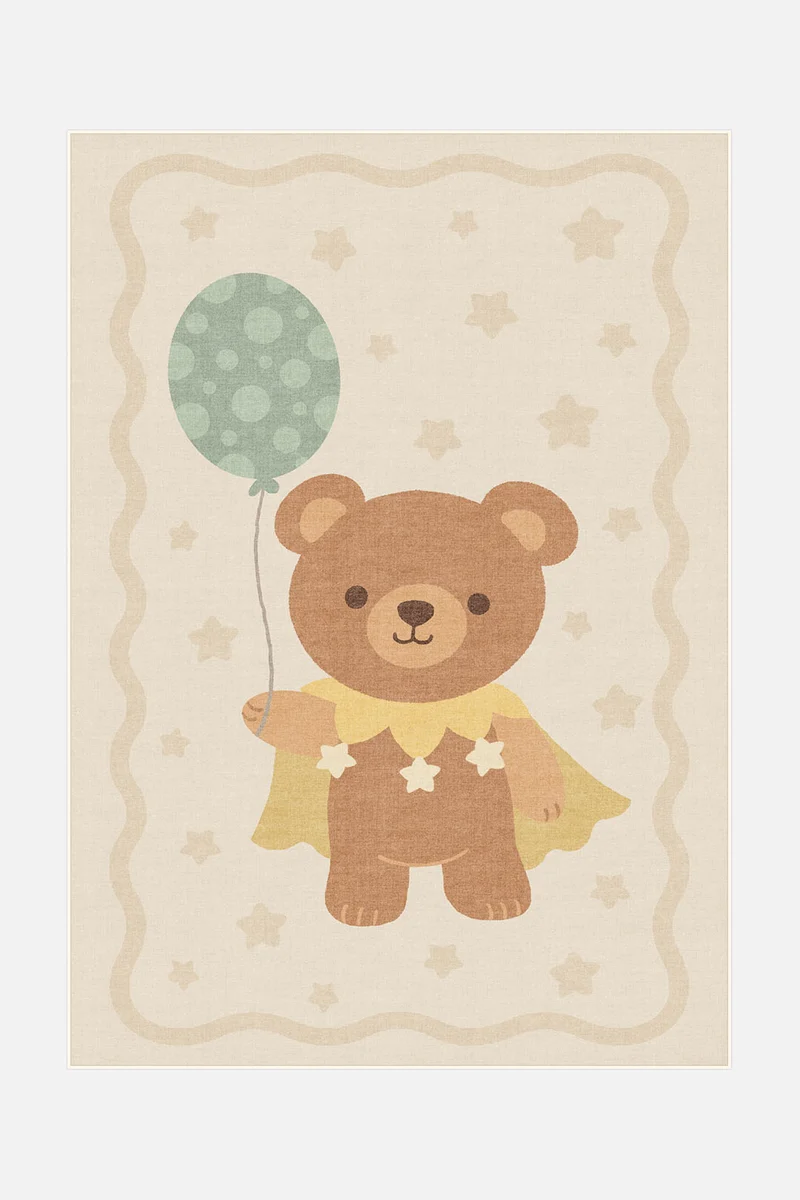 Himmelbärchen Creme Teppich