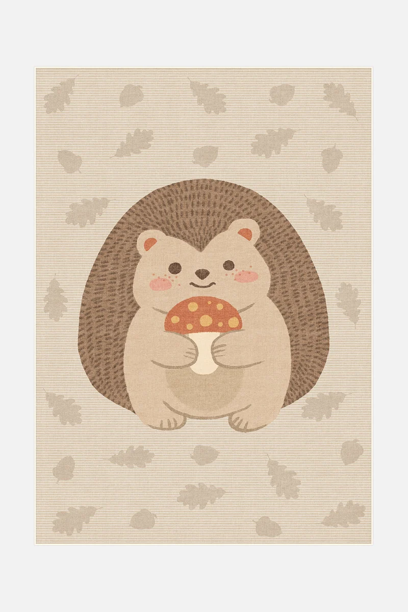 Waldigel Beige Teppich