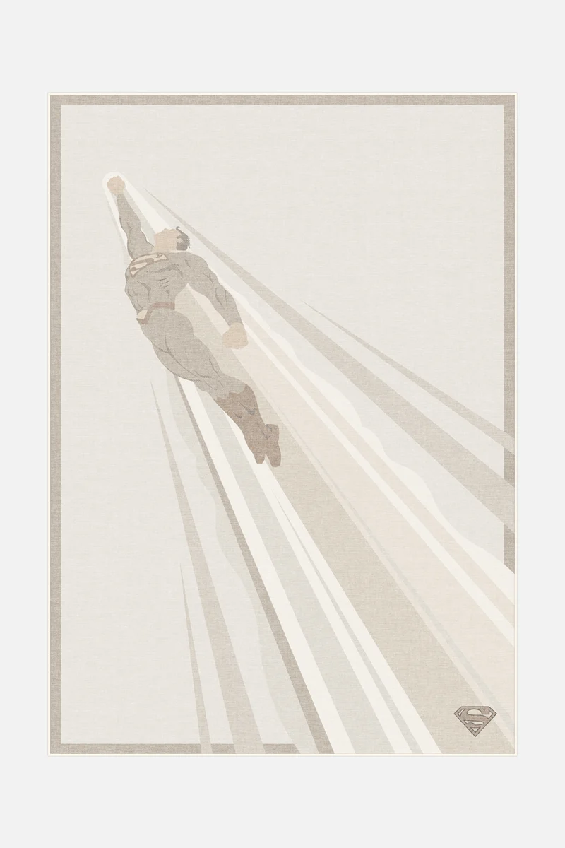 Superman™ Flug Sand Teppich
