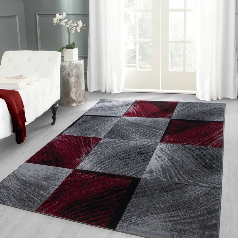 Carpettex Kurzflor Teppich Einfarbig Modern Pflegeleicht Weich