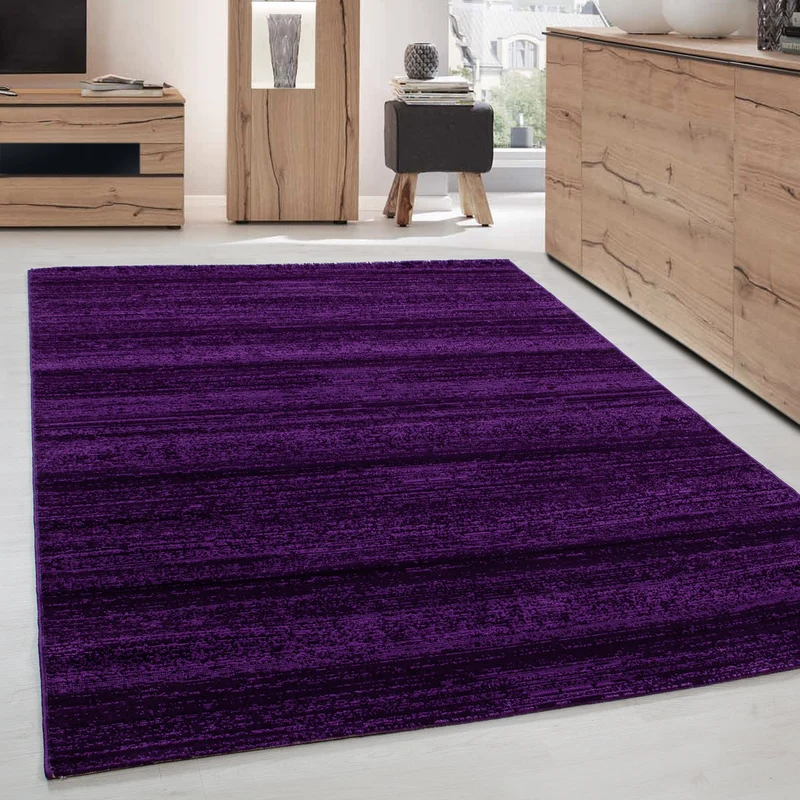 Carpettex Kurzflor Teppich Einfarbig Modern Pflegeleicht Weich