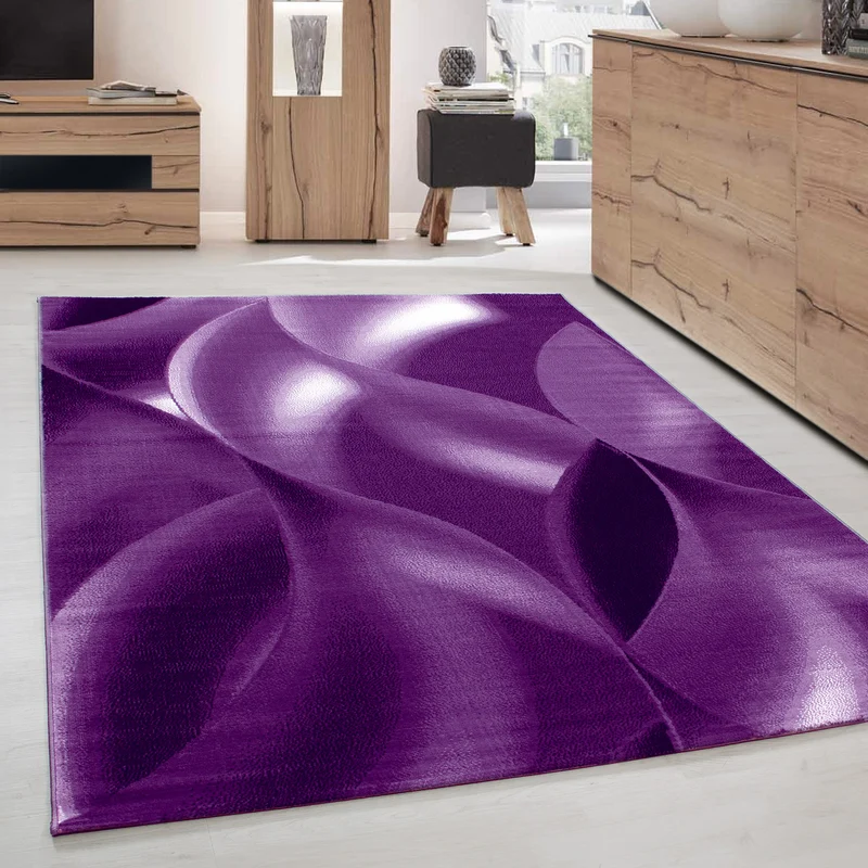 Carpettex Kurzflor Teppich Einfarbig Modern Pflegeleicht Weich