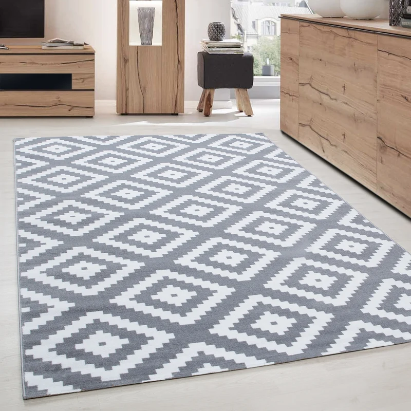 Carpettex Kurzflor Teppich Einfarbig Modern Pflegeleicht Weich