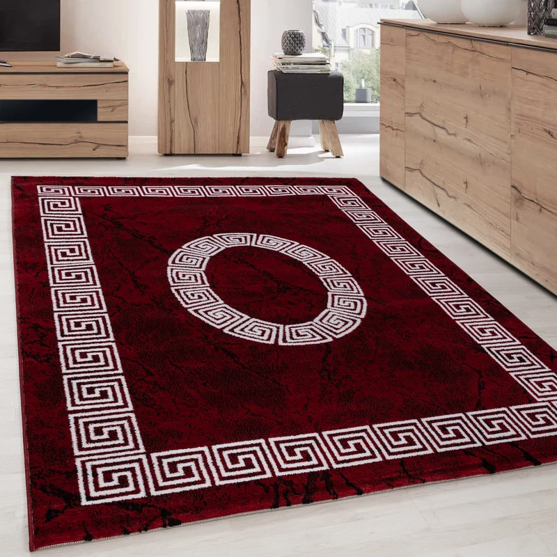 Carpettex Kurzflor Teppich Einfarbig Modern Pflegeleicht Weich