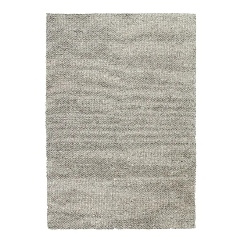 Wollteppich - Twist Grau