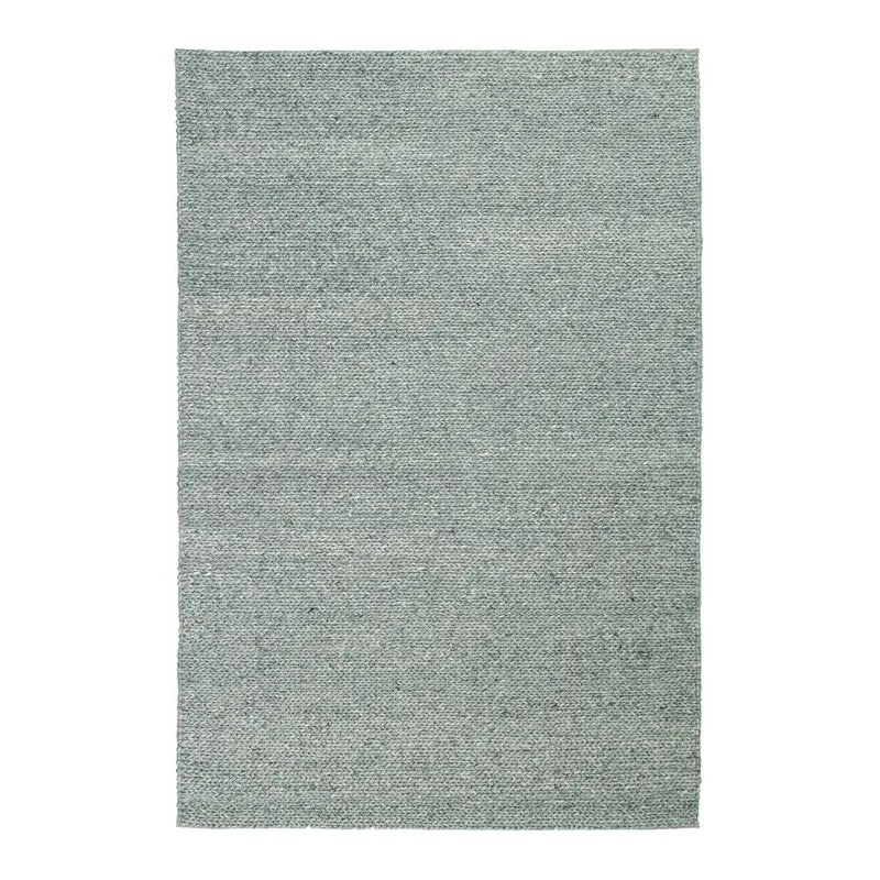 Wollteppich - Twist Grün