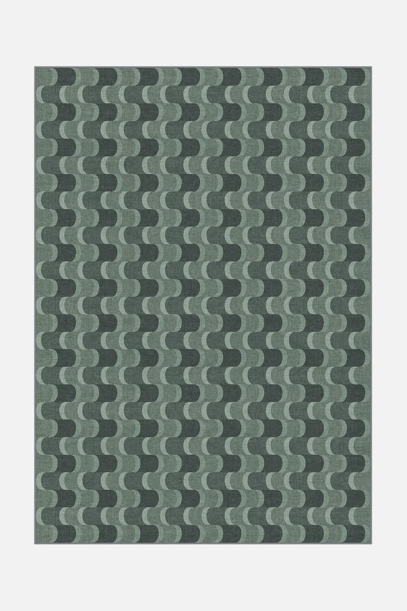 Linea Waldgrün Teppich