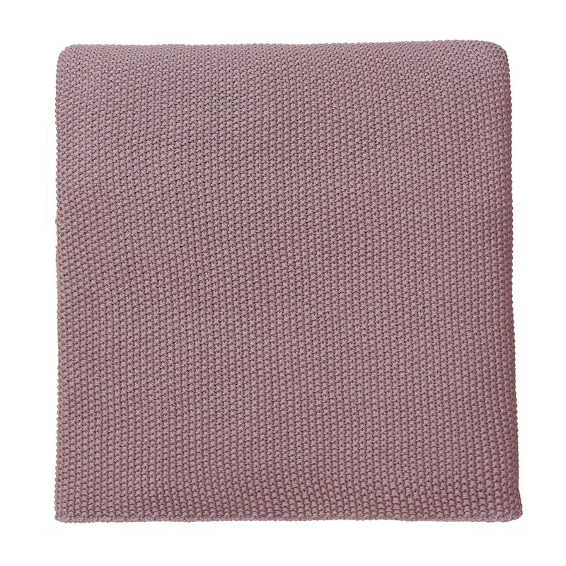 Baumwolldecke Antua [Dunkles Taupe]