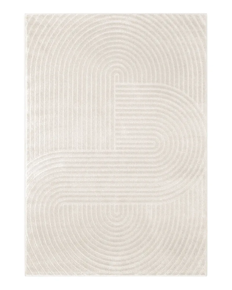 In- & Outdoor Teppich Creme Beige "Bacalar" WECONhome
