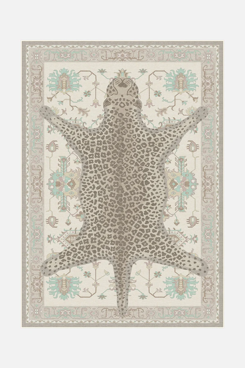 Leopard Beige Teppich