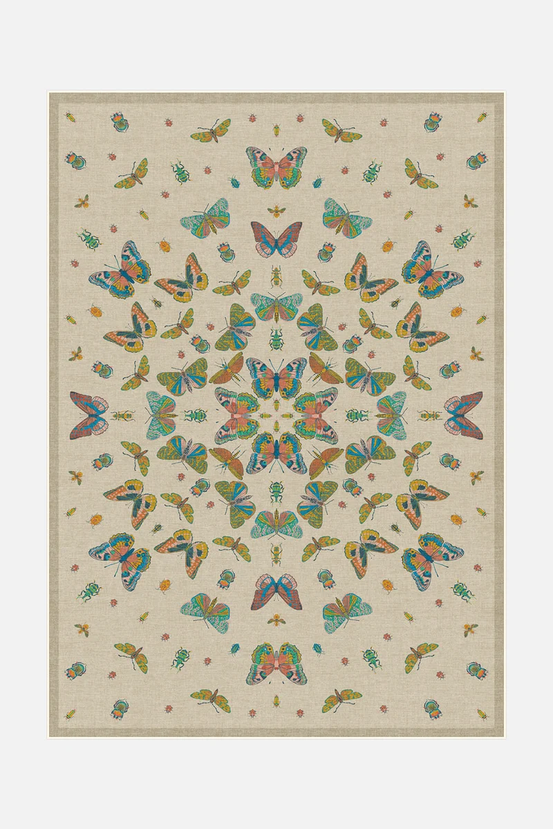 Schmetterling Bunt Teppich