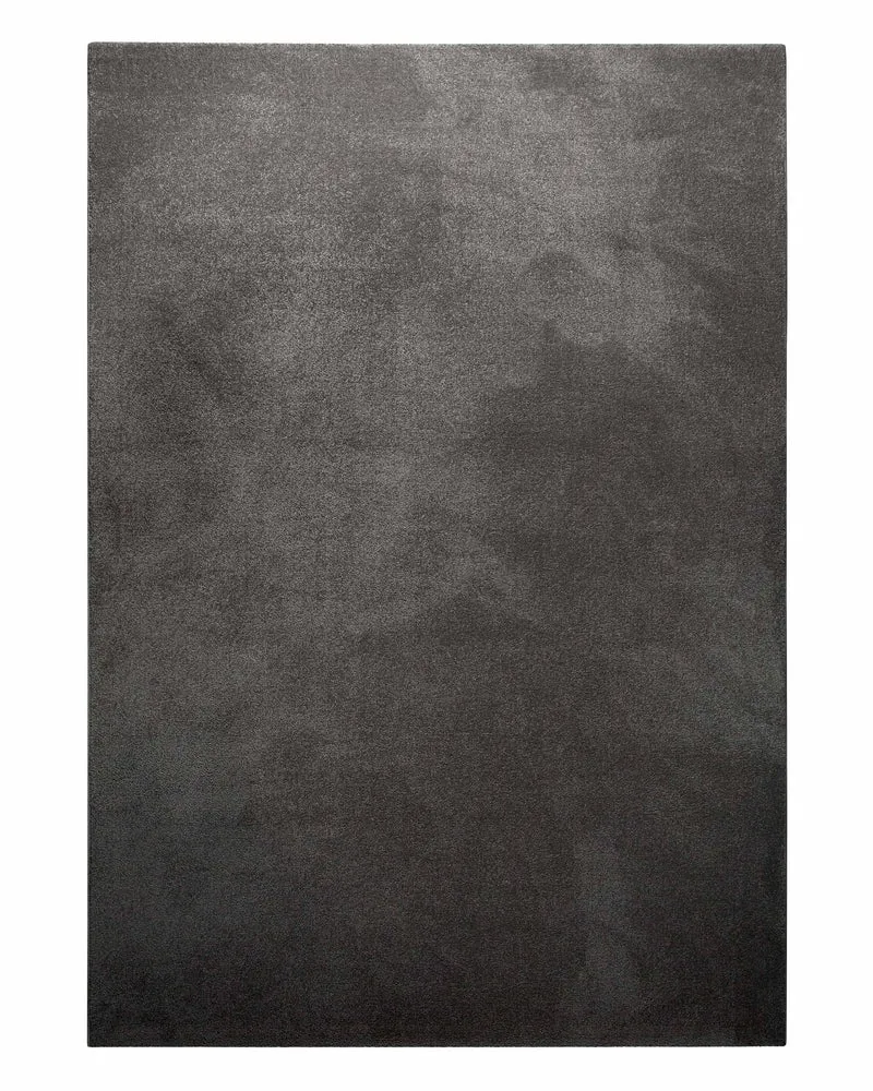 Kurzflorteppich Anthrazit grau "Freja" WECONhome Basics