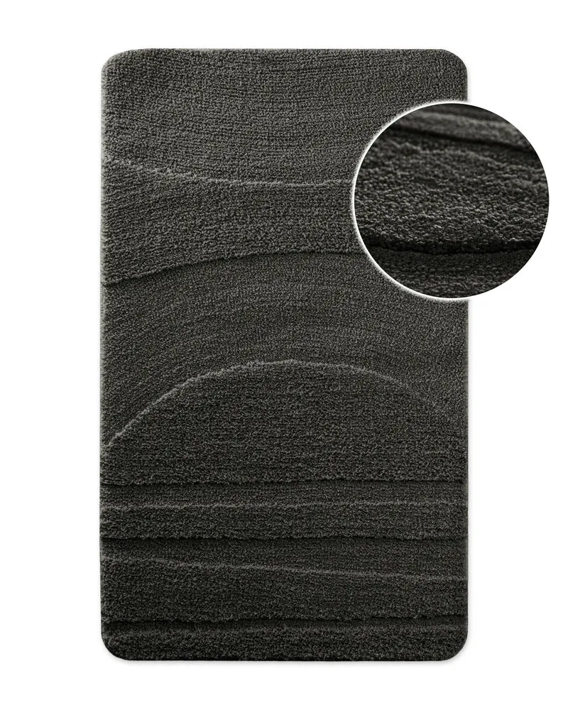 Badteppich Anthrazit Grau "Marc" WECONhome
