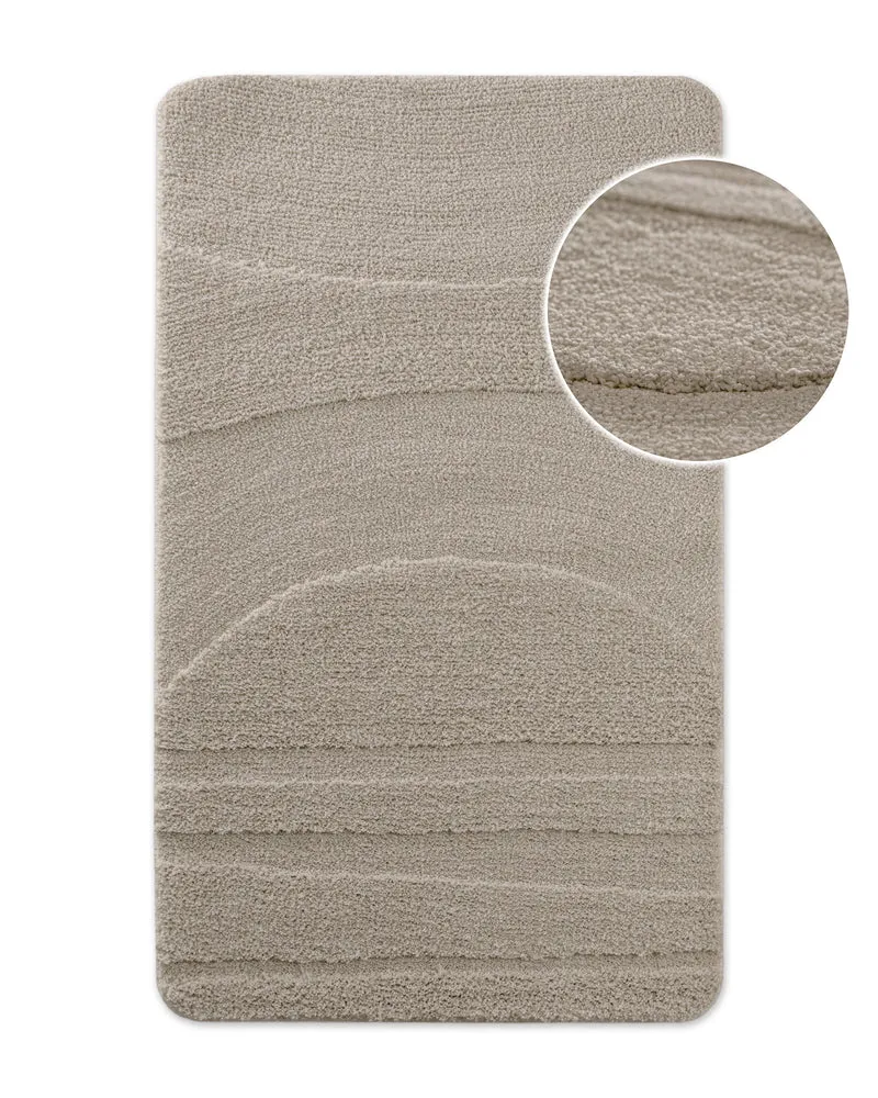 Badteppich Seiden Grau "Marc" WECONhome