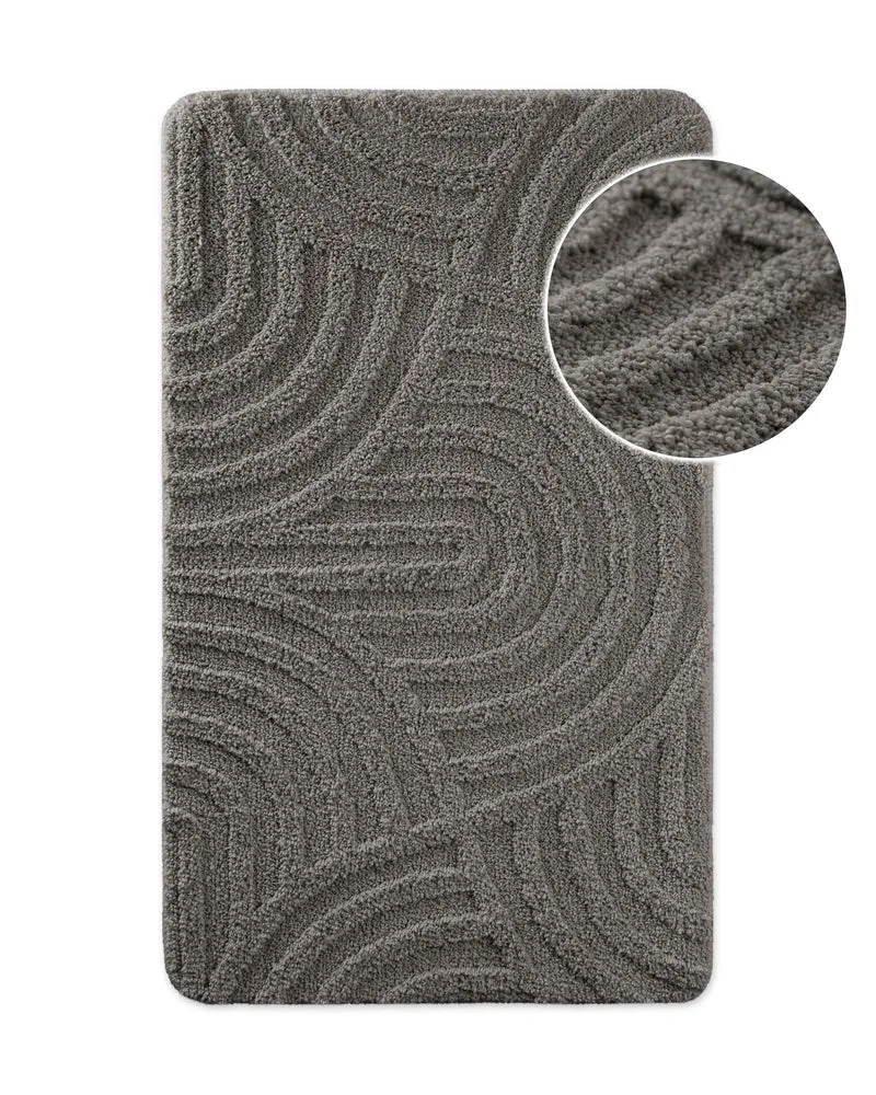 Badteppich Basalt Grau "Fiete" WECONhome