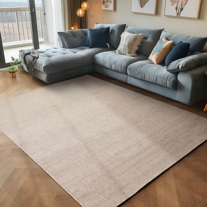 Carpettex Kurzflor Schlingenteppich Einfarbig Modern Pflegeleicht