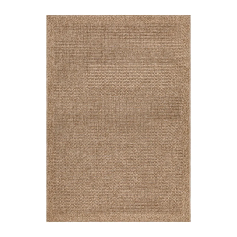 Carpettex Outdoor Teppich Wetterfest Flachgewebe Jute-Optik