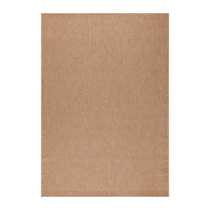 Carpettex Outdoor Teppich Wetterfest Flachgewebe Jute-Optik
