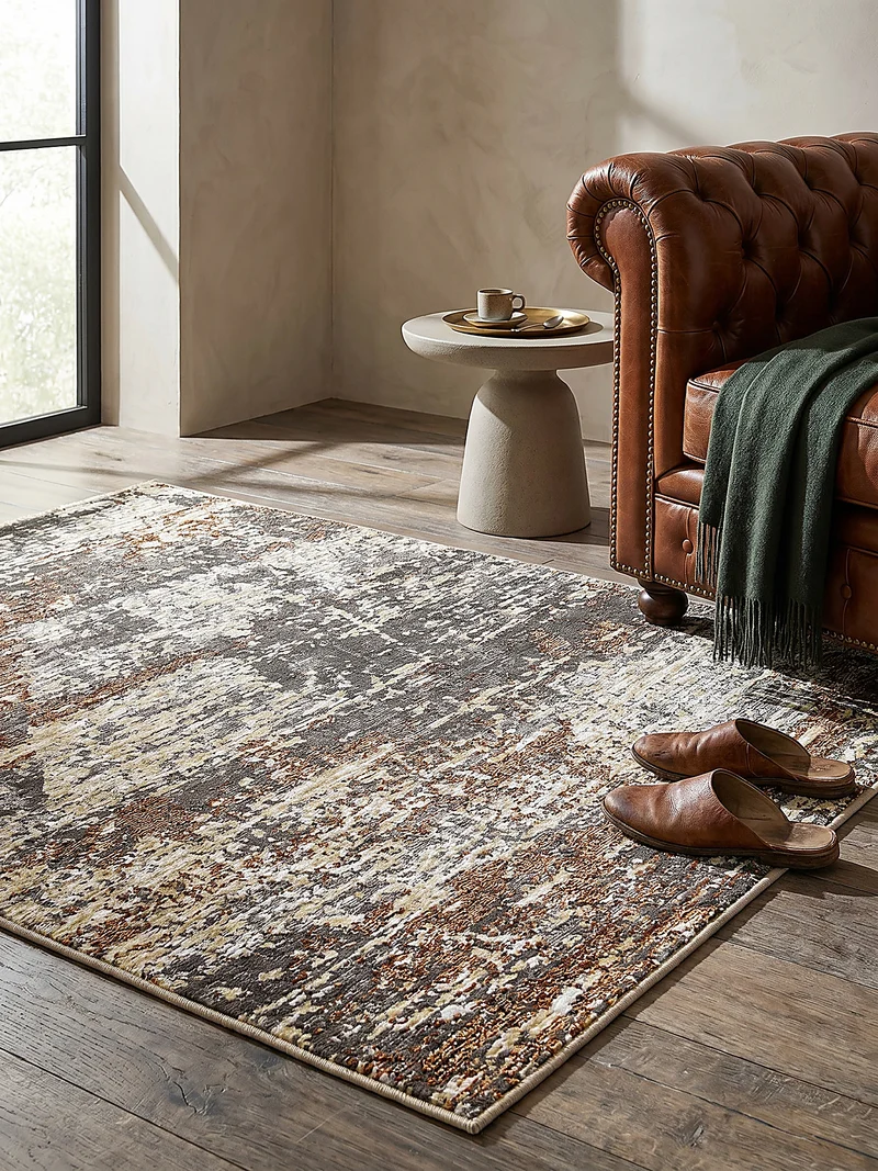 Teppich Kurzflor Modern Abstrakte Motive, Wohnzimmer