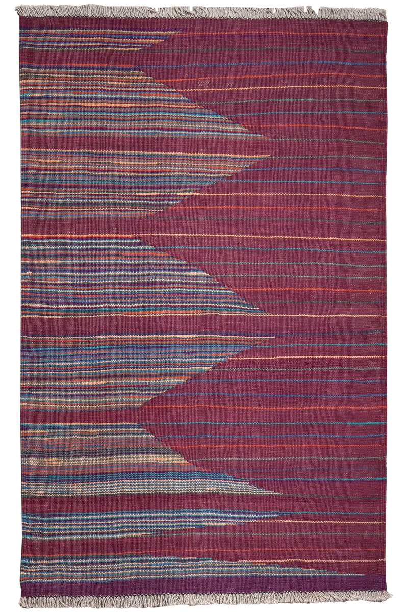 Kelim Gashgai · Handgewebt – Bunt, 147x93 cm