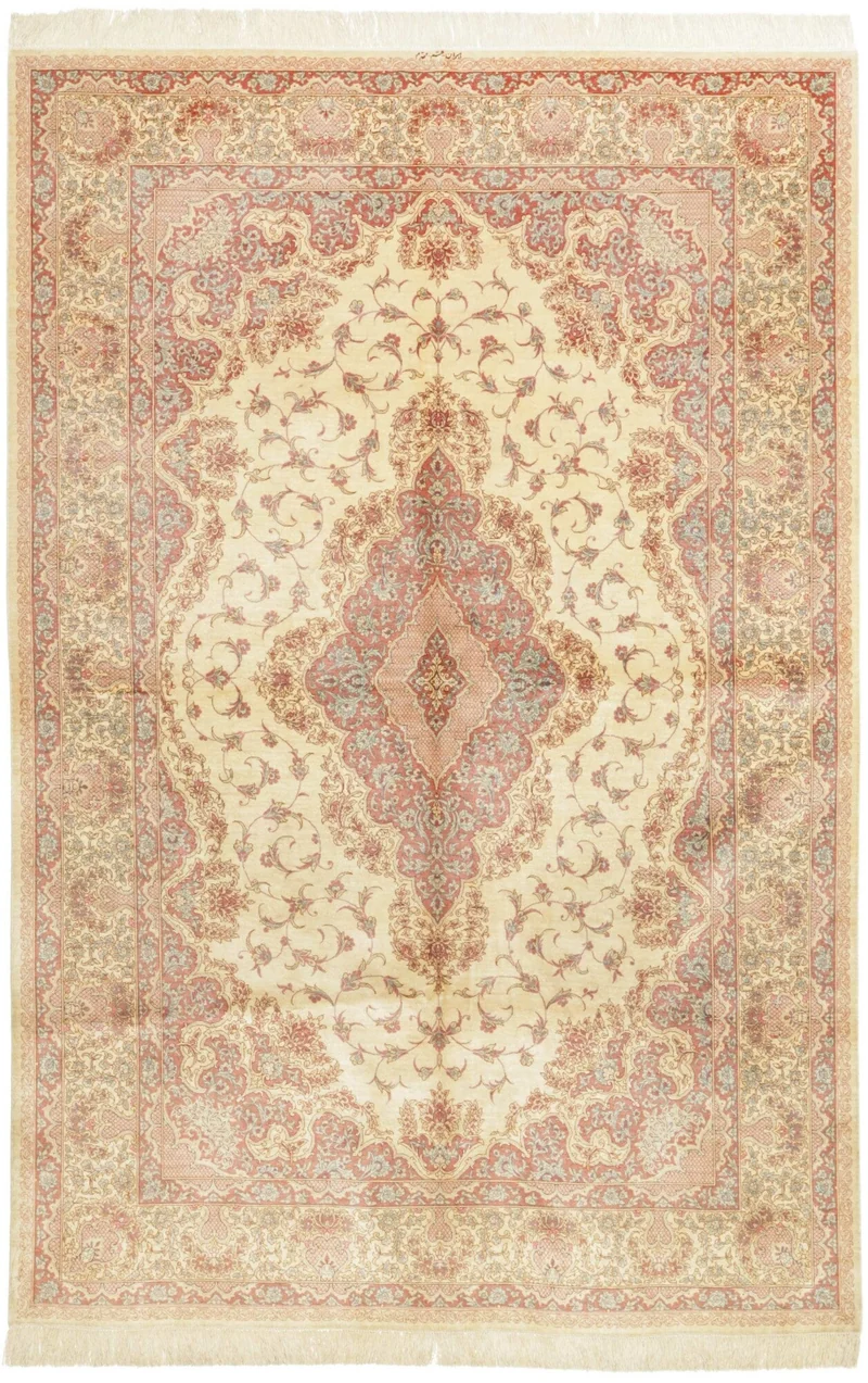 Ghom aus reiner Seide | 242 cm x 158 cm | Nr. Z-2784