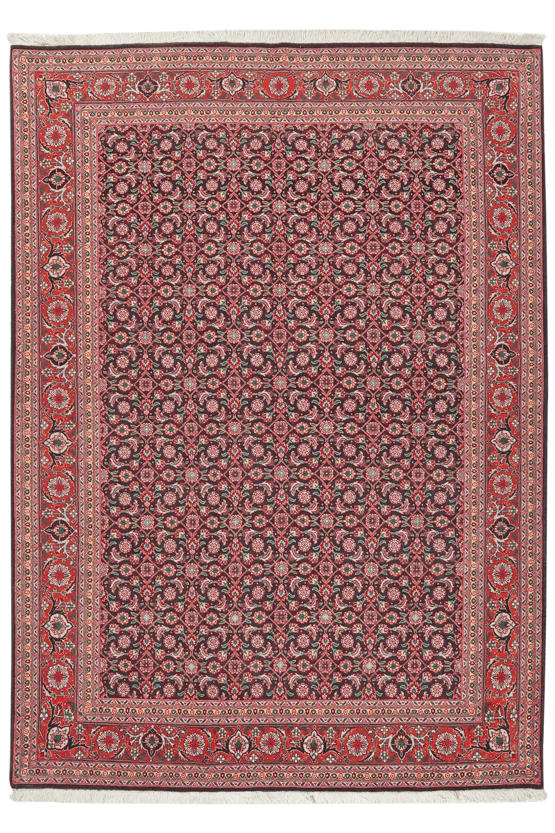 Tabriz 50 Raj · Handgeknüpft – Blau, 207x147 cm