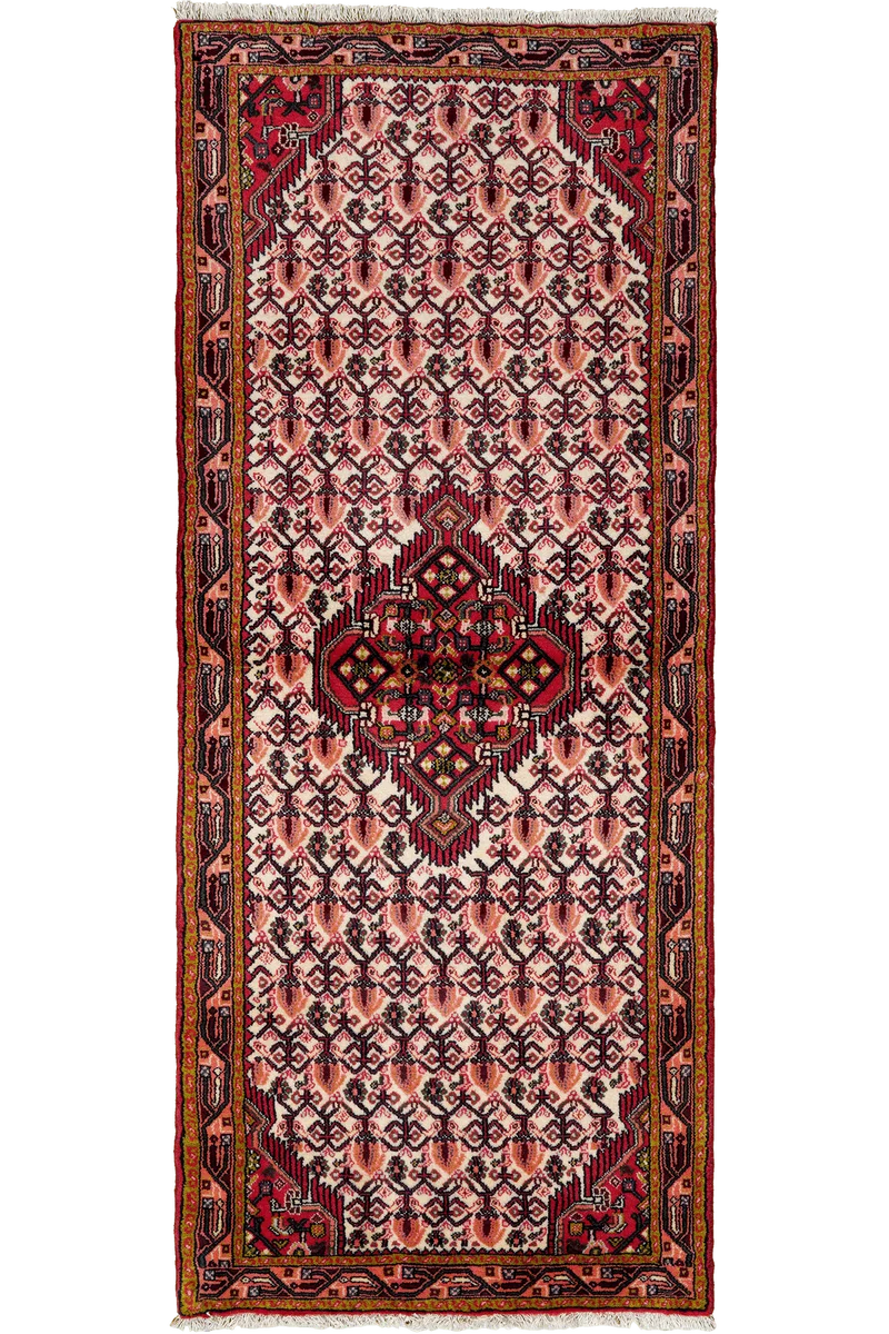 Assadabad · Handgeknüpft – Beige, 185x74 cm