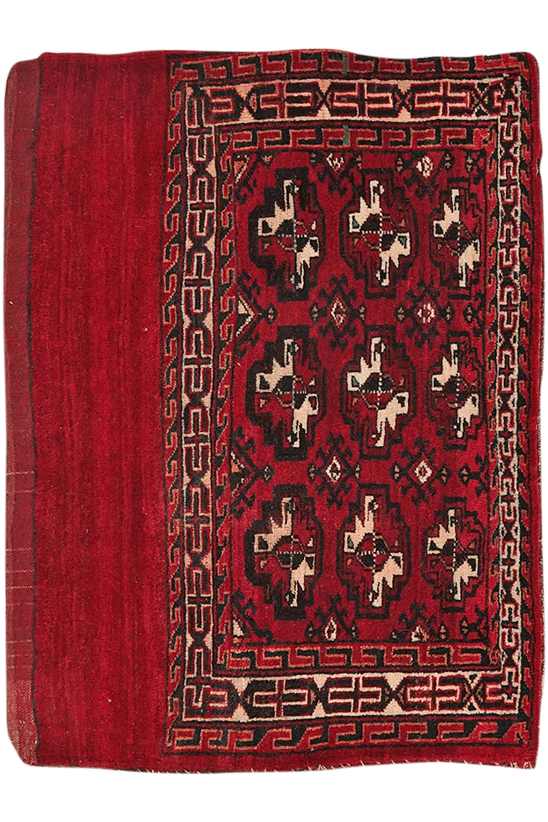 Tekke · Handgeknüpft – Rot, 93x71 cm