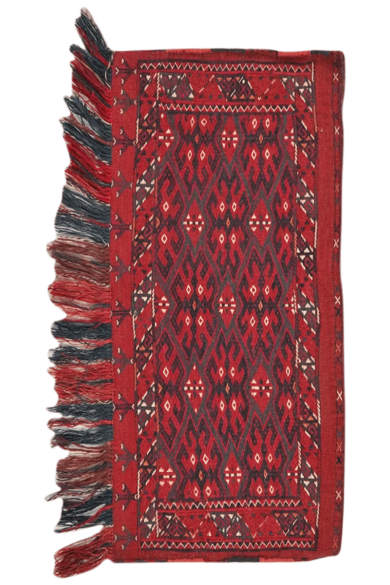 Tasche · Handgefertigt – Rot, 42x90 cm