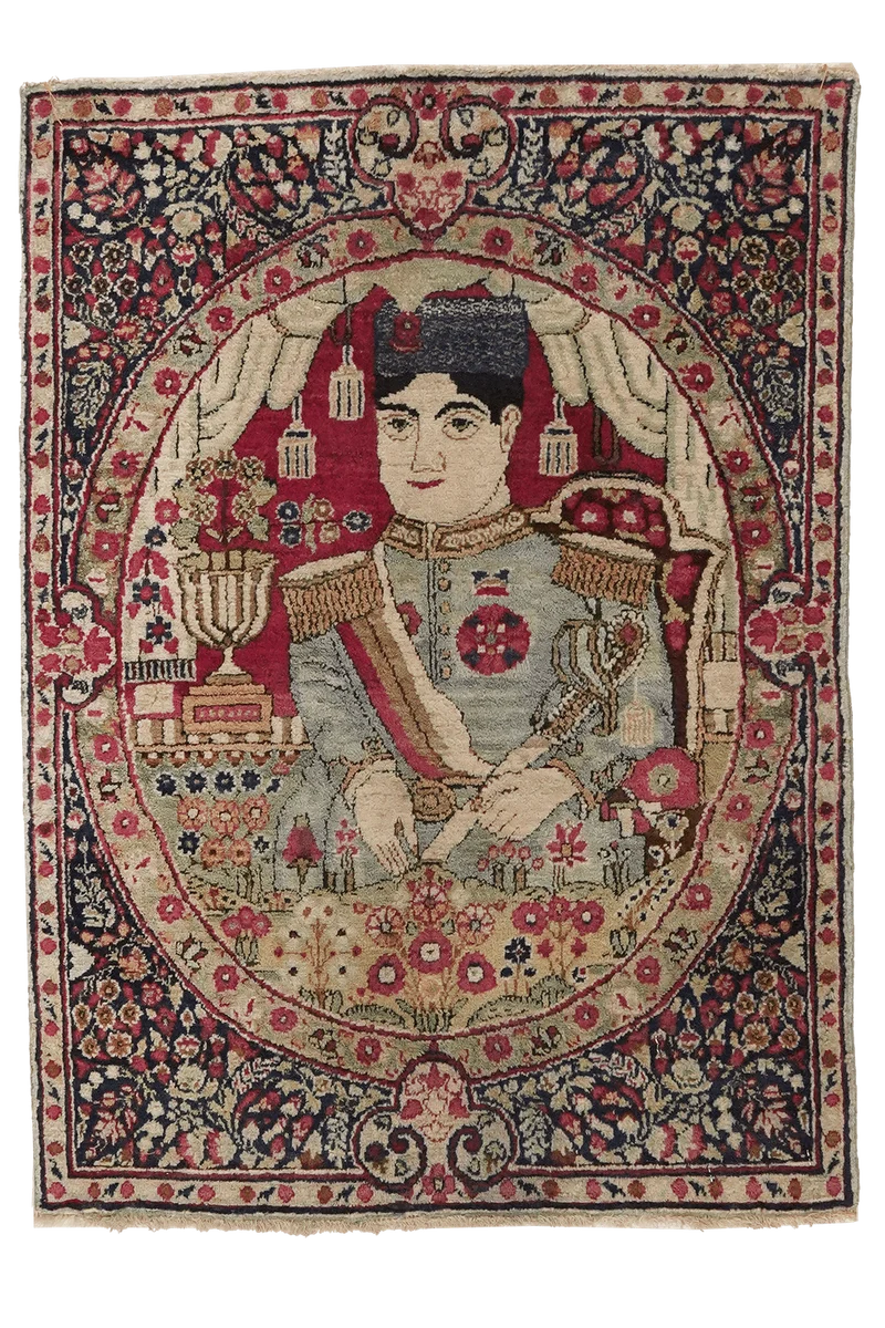 Kirman · Handgeknüpft – Bunt, 77x54 cm