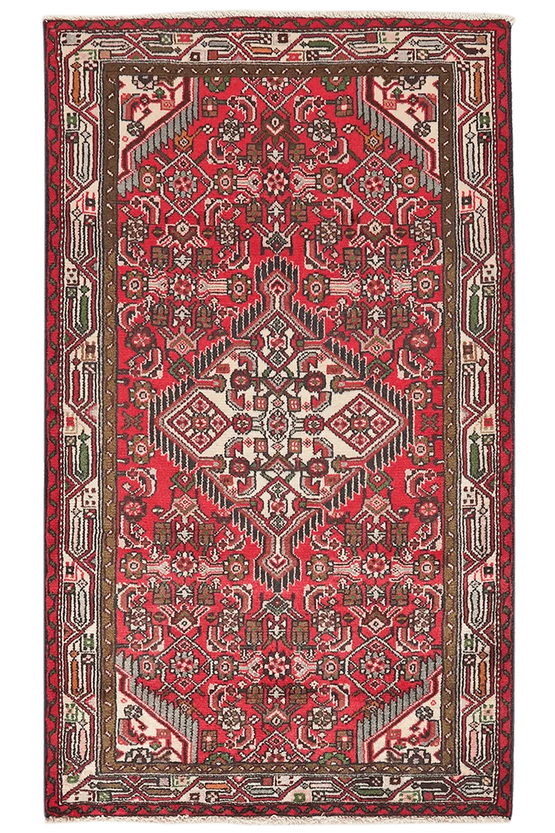 Assadabad · Handgeknüpft – Rot, 137x82 cm