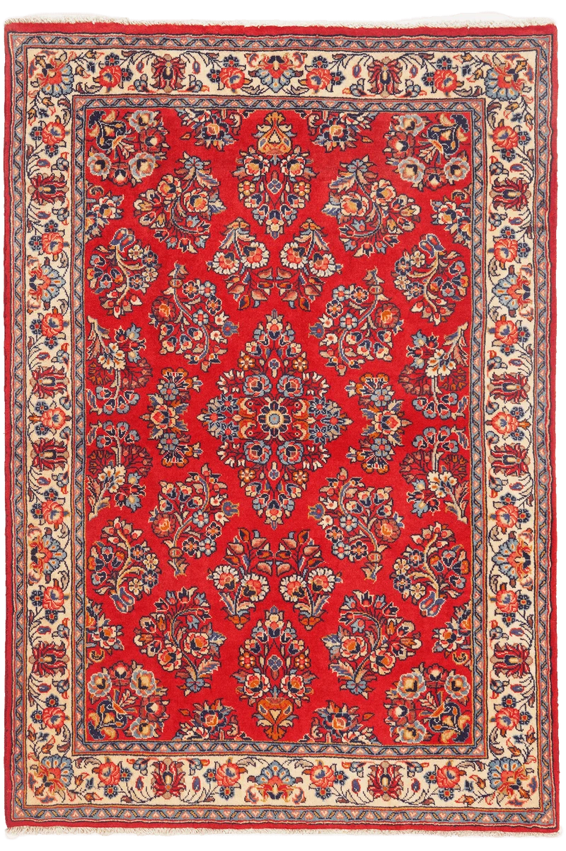 Sarough · Handgeknüpft – Rot, 151x104 cm